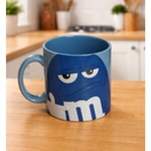Mars Blue M & M Coffee Mug